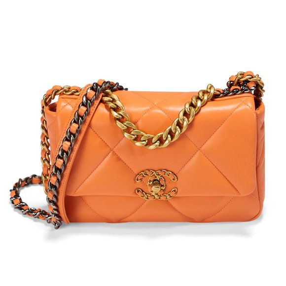 Chanel 19 Orange - Picture 1 of 9